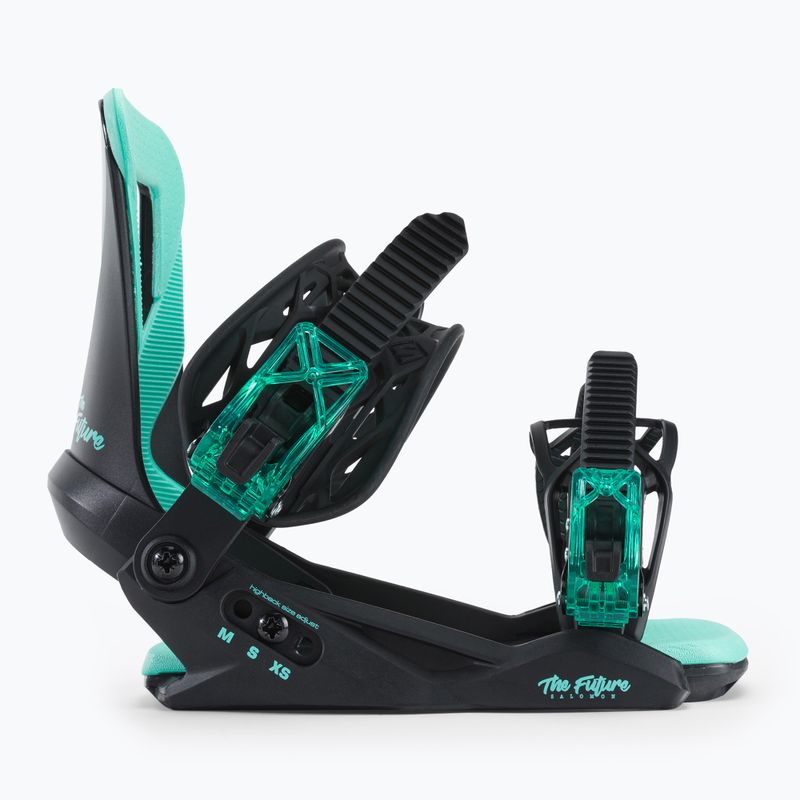 Kinder Snowboardbindungen Salomon The Future schwarz L415668 2