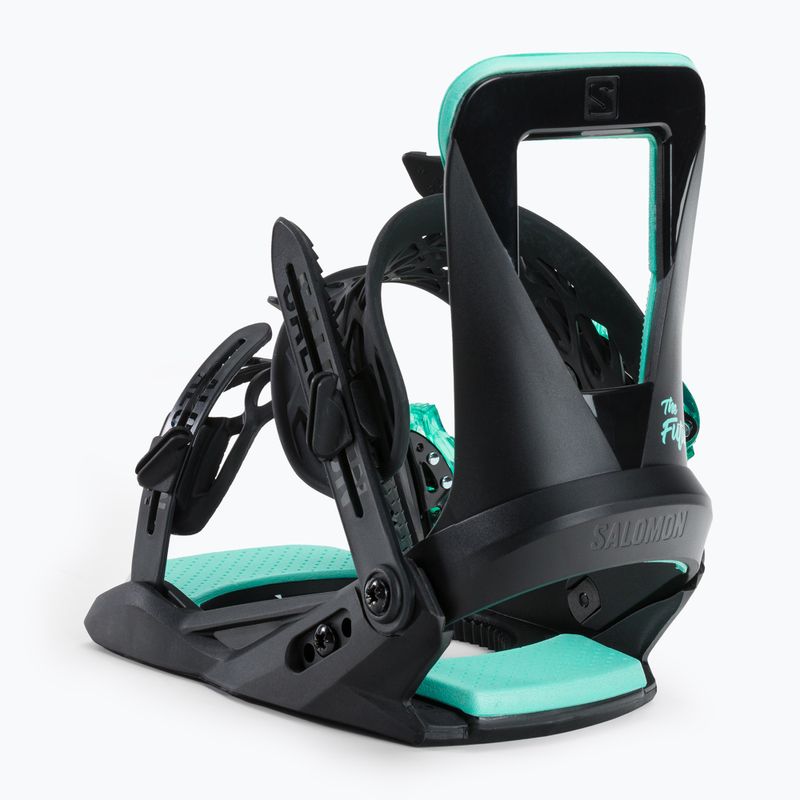 Kinder Snowboardbindungen Salomon The Future schwarz L415668 4