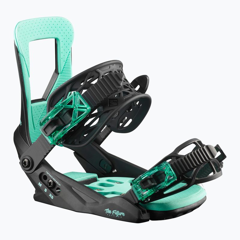 Kinder Snowboardbindungen Salomon The Future schwarz L415668 5