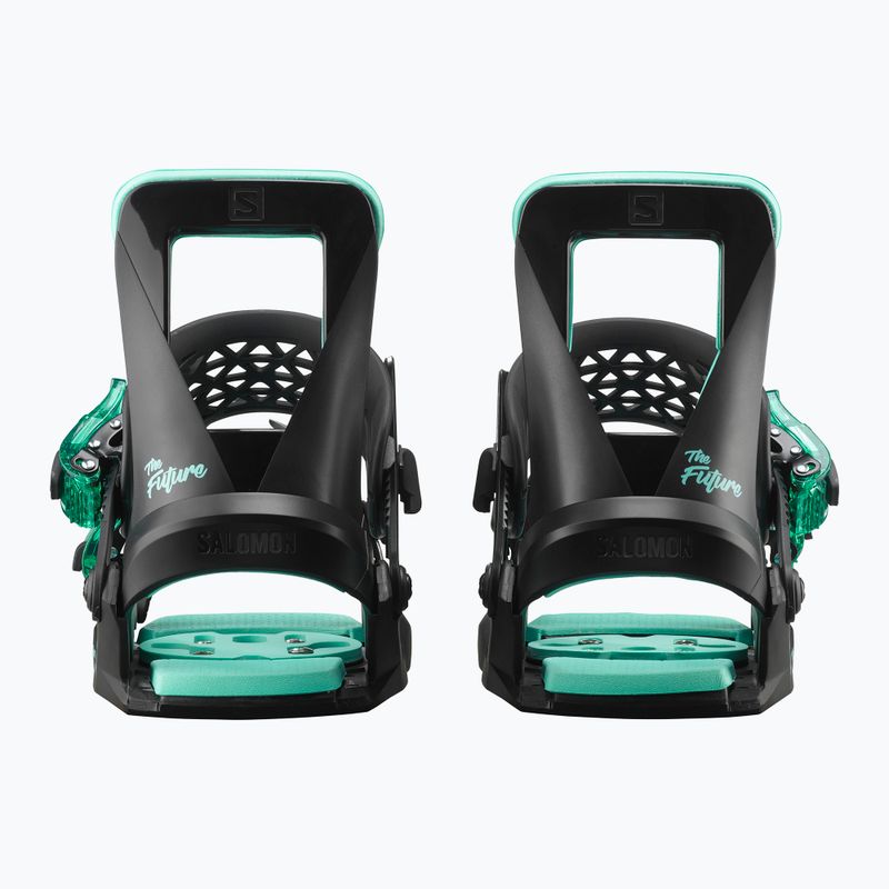 Kinder Snowboardbindungen Salomon The Future schwarz L415668 7