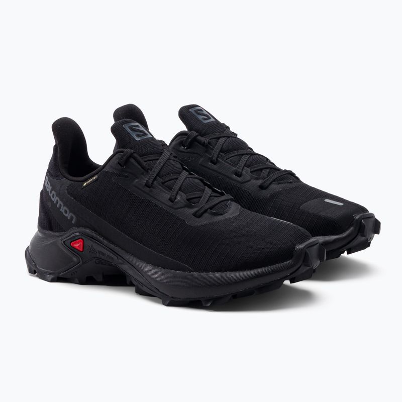Laufschuhe Trail Damen Salomon Alphacross 3 GTX schwarz L414474 5