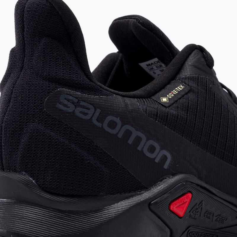 Laufschuhe Trail Damen Salomon Alphacross 3 GTX schwarz L414474 7