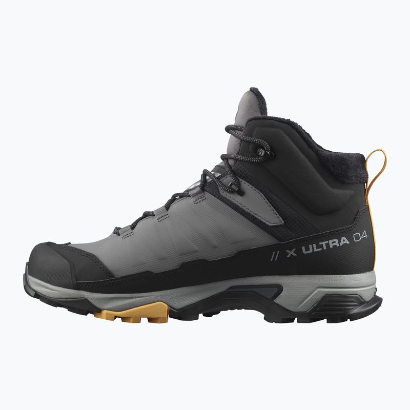 Trekkingschuhe Herren Salomon X Ultra 4 MID Winter TS CSWP grau-schwarz L413552 12