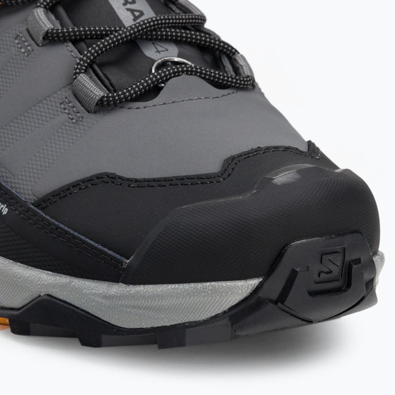 Trekkingschuhe Herren Salomon X Ultra 4 MID Winter TS CSWP grau-schwarz L413552 7