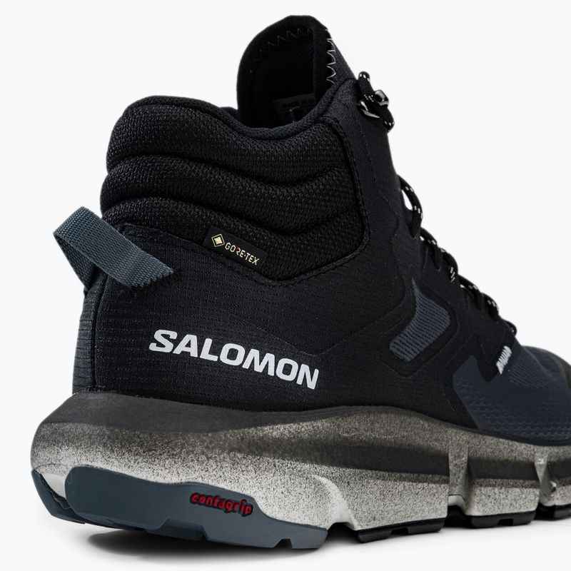 Trekkingschuhe Herren Salomon Predict Hike Mid GTX schwarz L41469 8