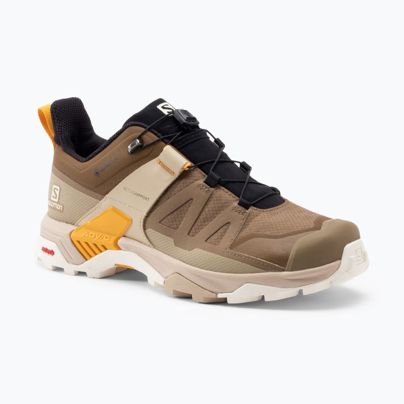 Trekkingschuhe Herren Salomon X Ultra 4 GTX braun L414456