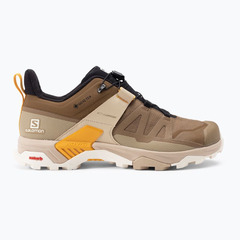 Trekkingschuhe Herren Salomon X Ultra 4 GTX braun L414456 2