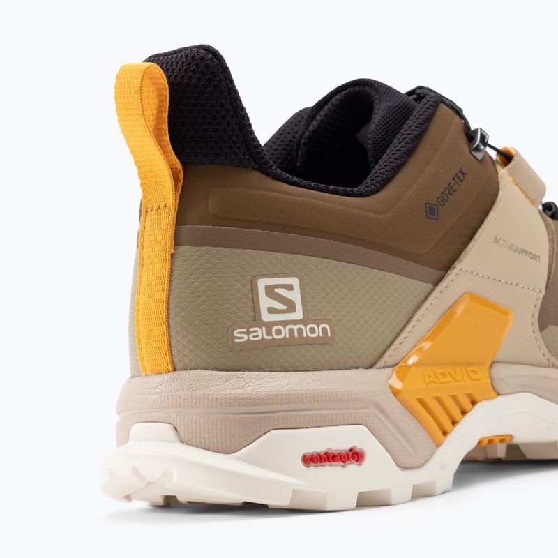 Trekkingschuhe Herren Salomon X Ultra 4 GTX braun L414456 8