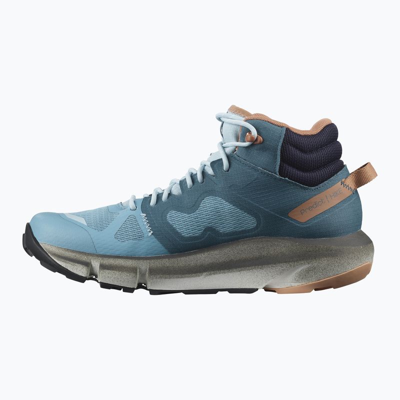 Trekkingschuhe Damen Salomon Predict Hike Mid GTX blau L41467 12
