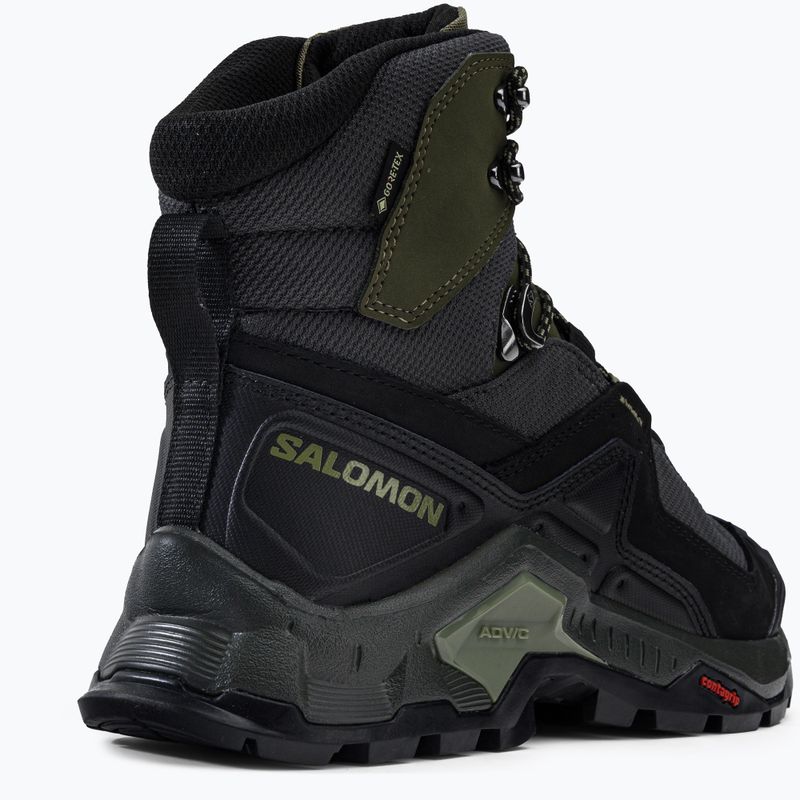 Trekkingschuhe Herren Salomon Quest Element GTX grün L414571 8