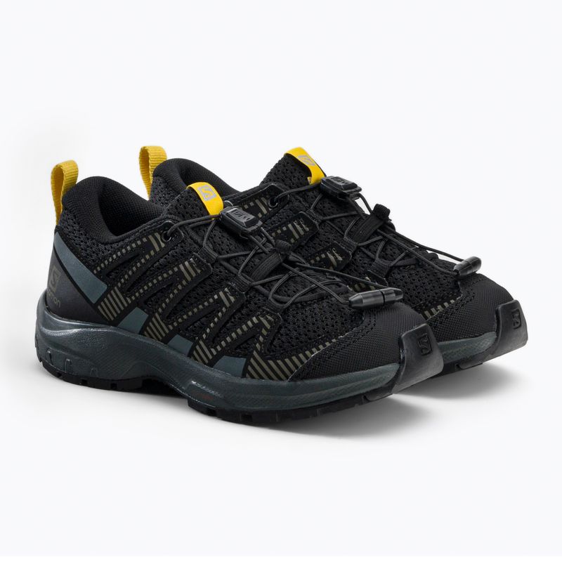 Salomon XA Pro V8 Kinder-Trail-Schuhe schwarz L41436100 5