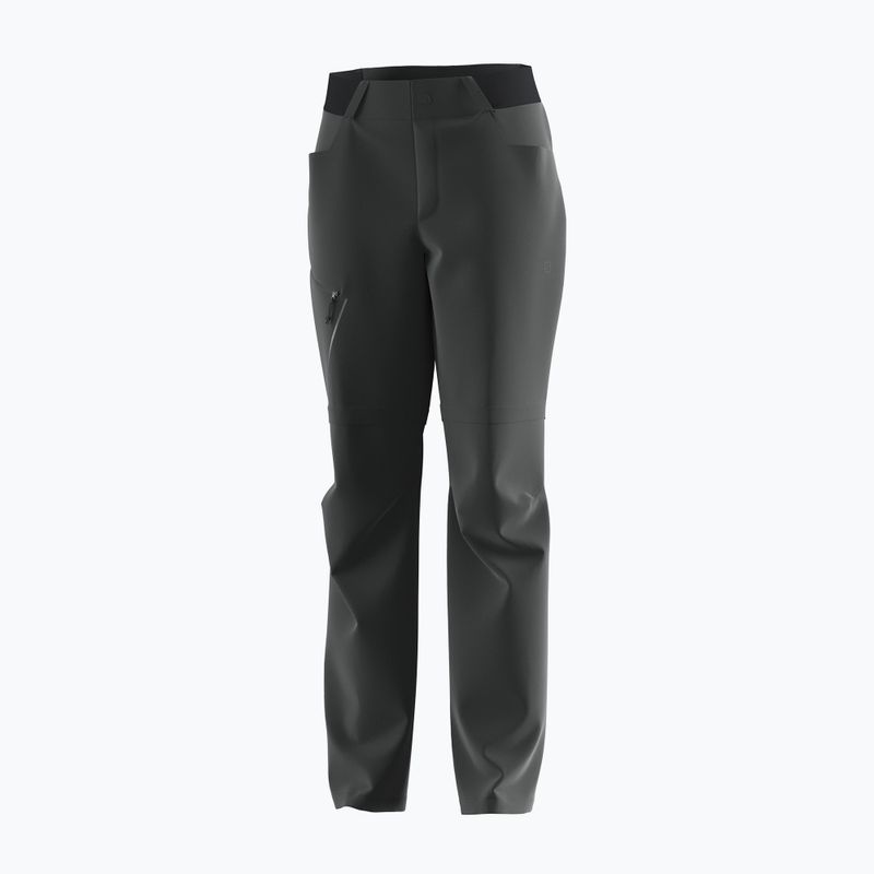 Trekkinghose Damen Salomon Wayfarer Zip Off schwarz LC1719 6