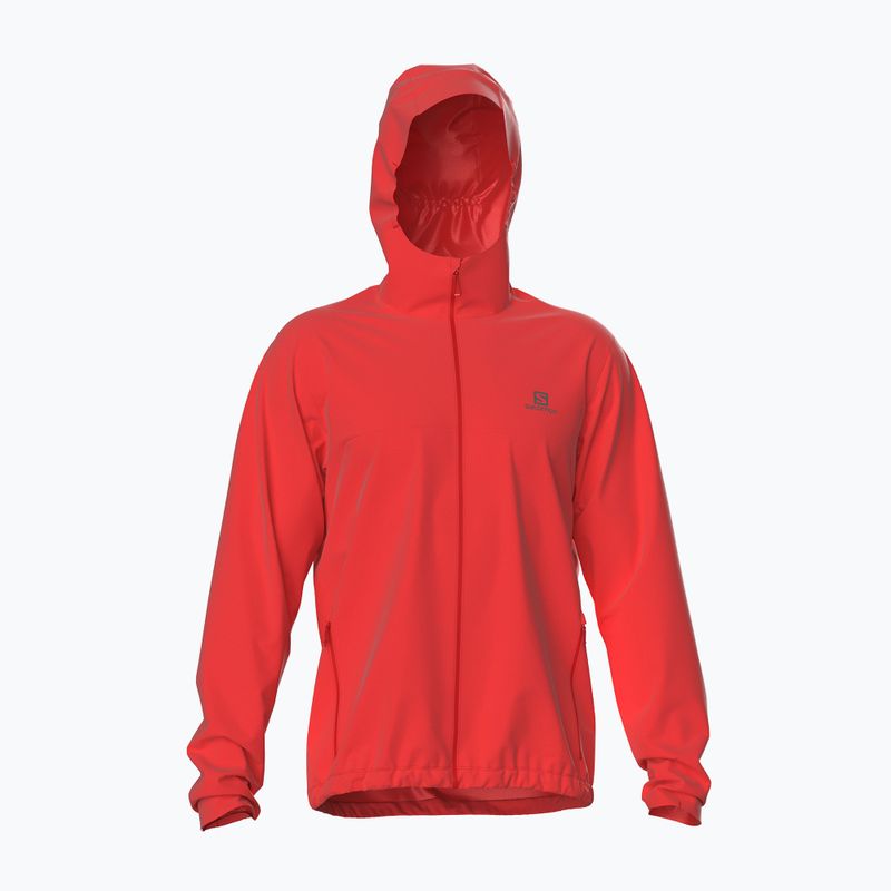 Regenjacke Herren Salomon Essential WP 2.5L rot LC17939