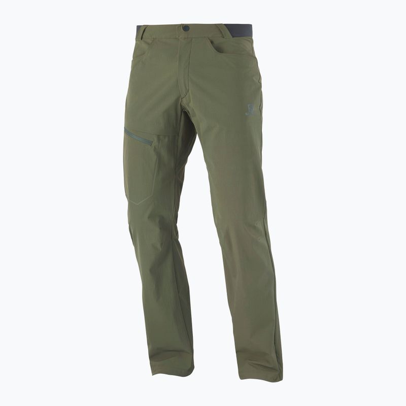 Trekkinghose Herren Salomon Wayfarer grün LC17392