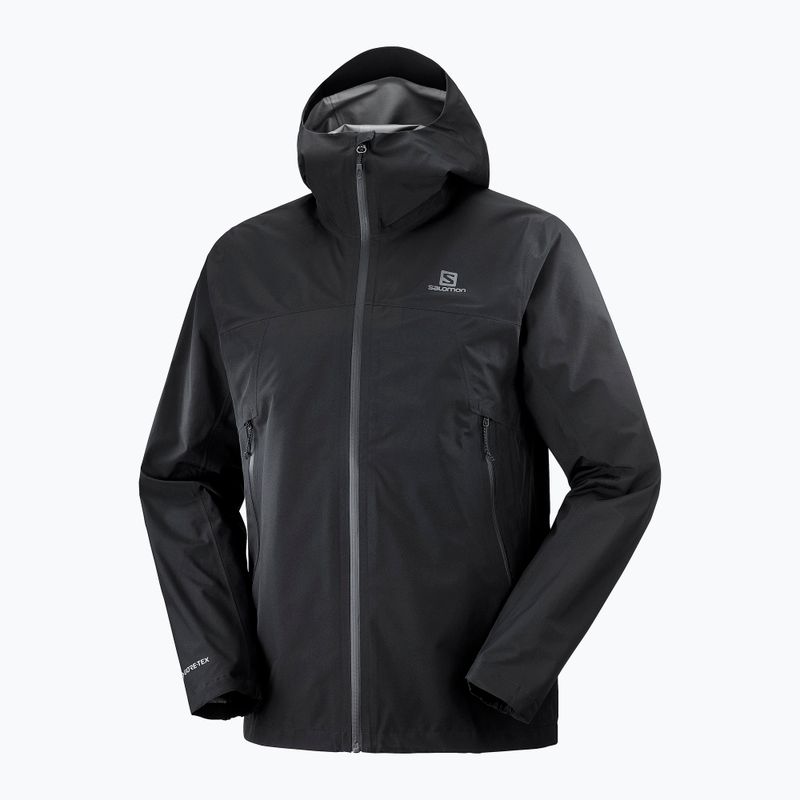 Regenjacke Herren Salomon Outline GTX 2.5L schwarz LC17865