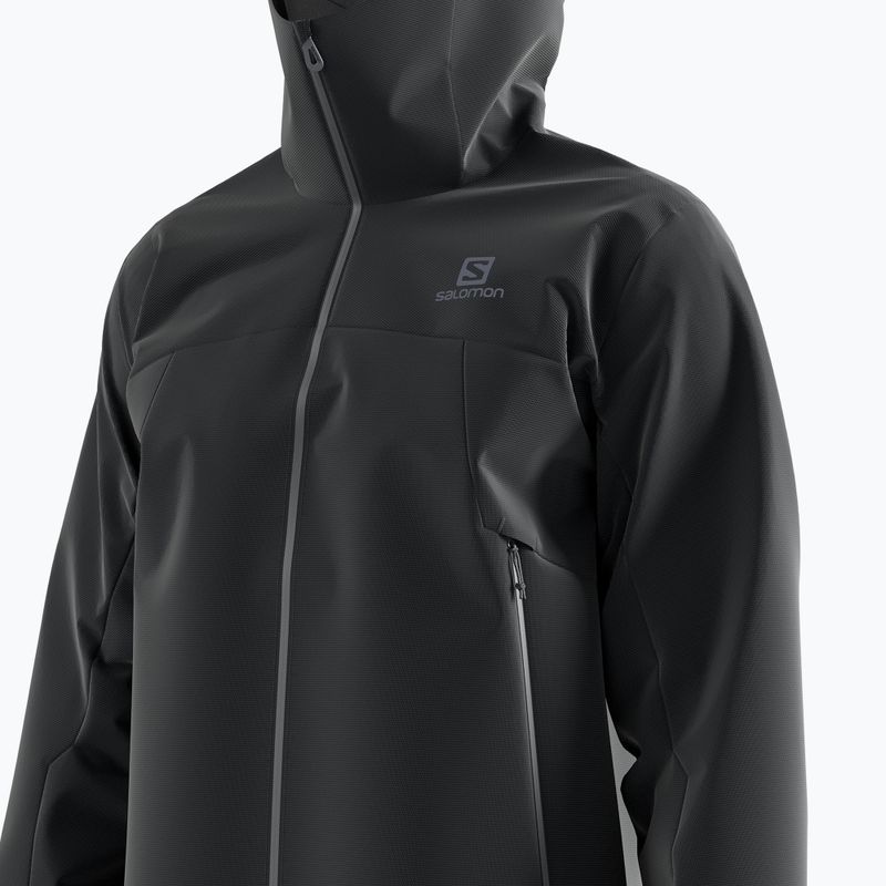 Regenjacke Herren Salomon Outline GTX 2.5L schwarz LC17865 5