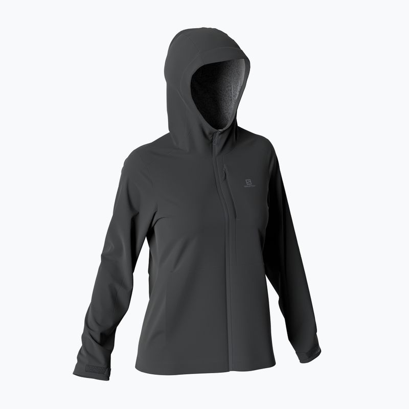 Regenjacke Damen Salomon Outrack WP schwarz LC179 4