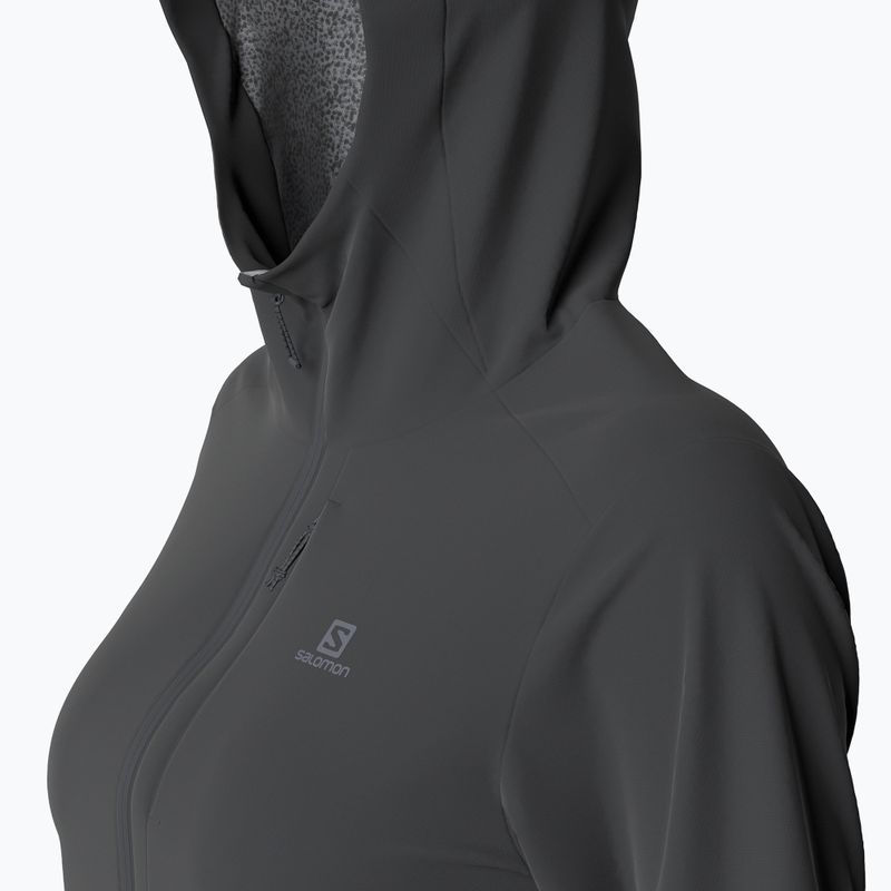 Regenjacke Damen Salomon Outrack WP schwarz LC179 5