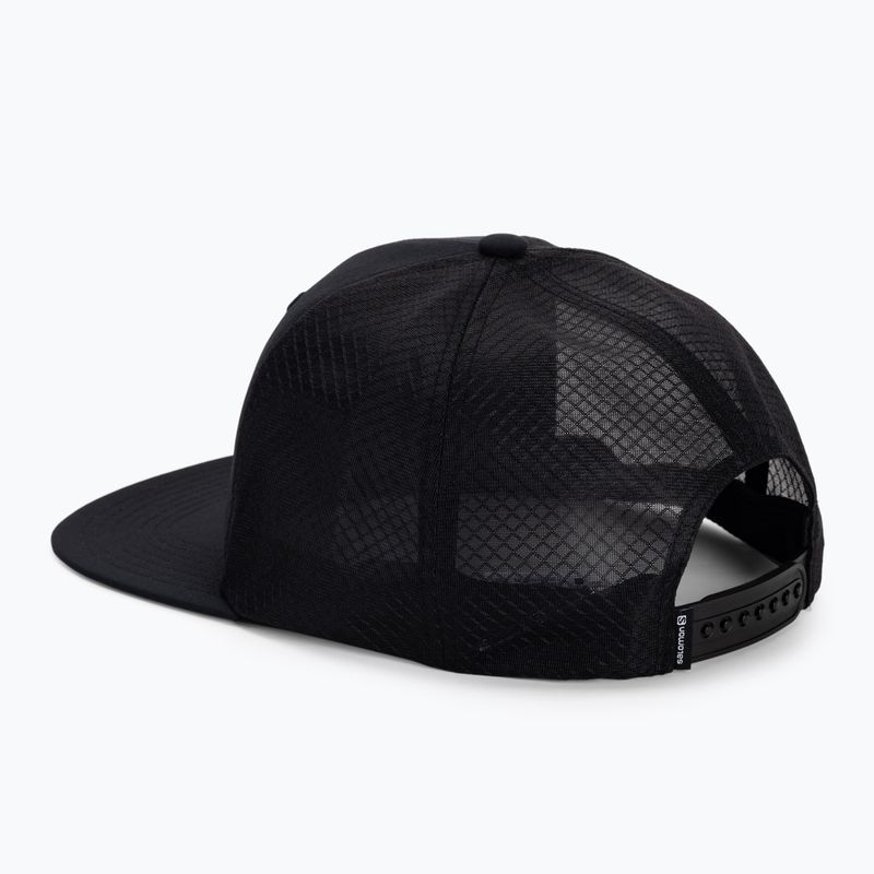 Schirmmütze Salomon Trucker Flat schwarz LC1683 3