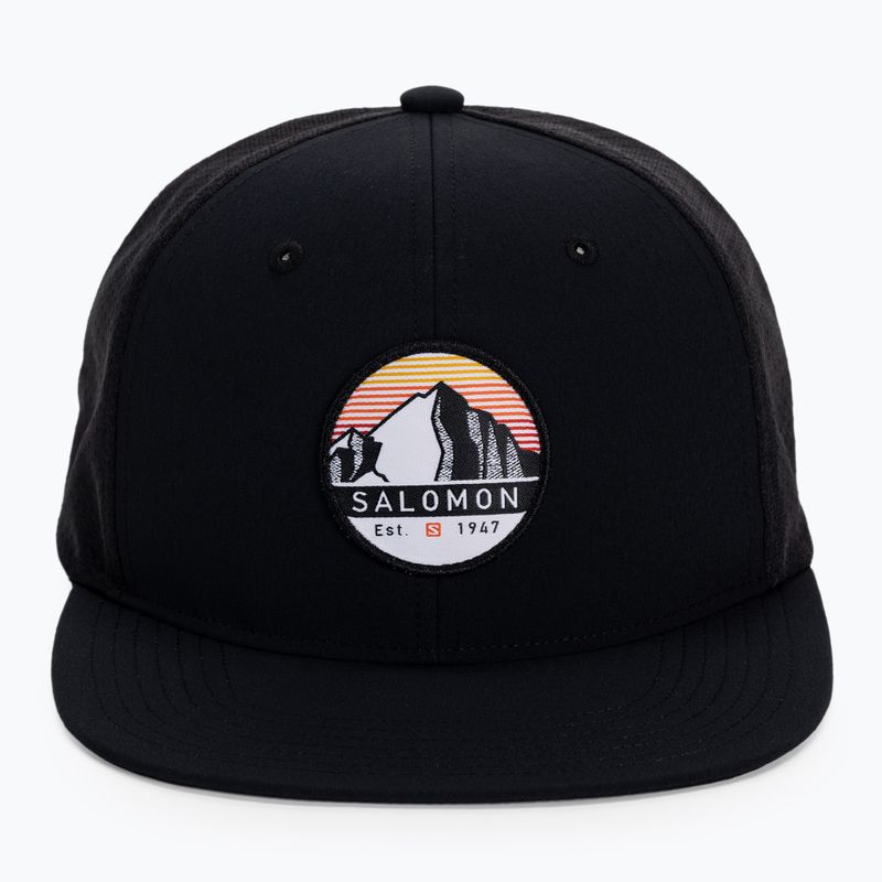 Schirmmütze Salomon Trucker Flat schwarz LC1683 4