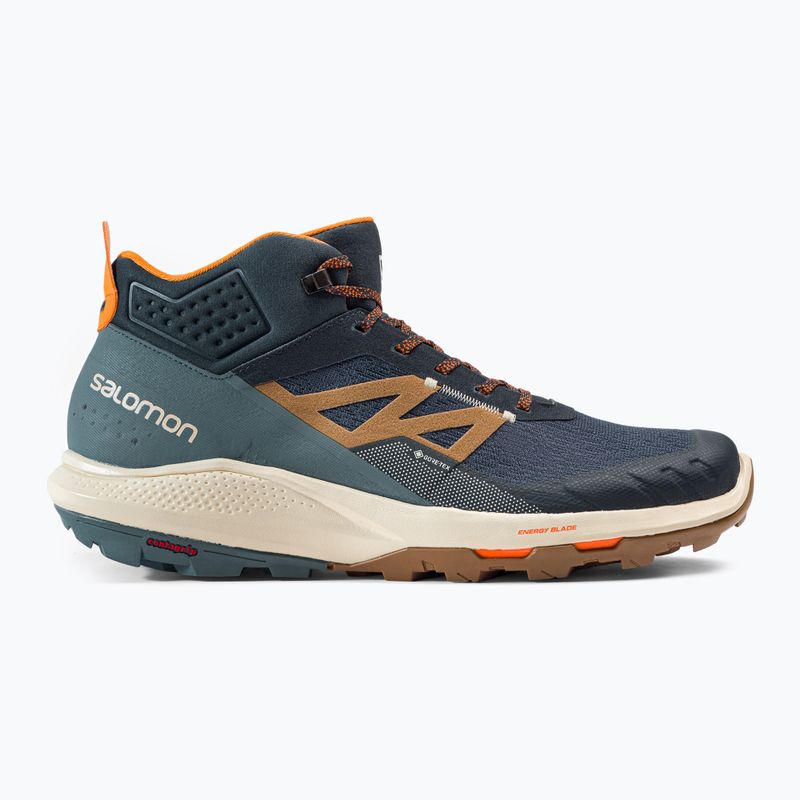 Trekkingschuhe Herren Salomon Outpulse MID GTX dunkelblau L415895 2