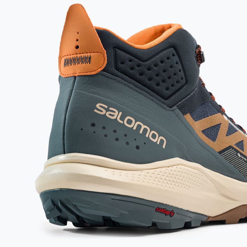 Trekkingschuhe Herren Salomon Outpulse MID GTX dunkelblau L415895 7