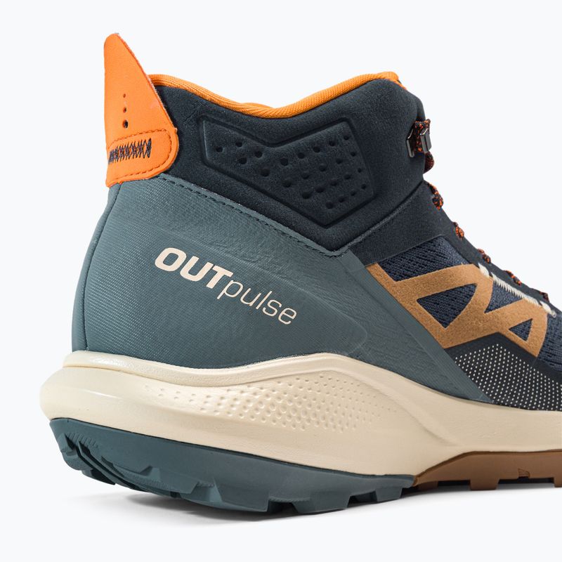 Trekkingschuhe Herren Salomon Outpulse MID GTX dunkelblau L415895 8