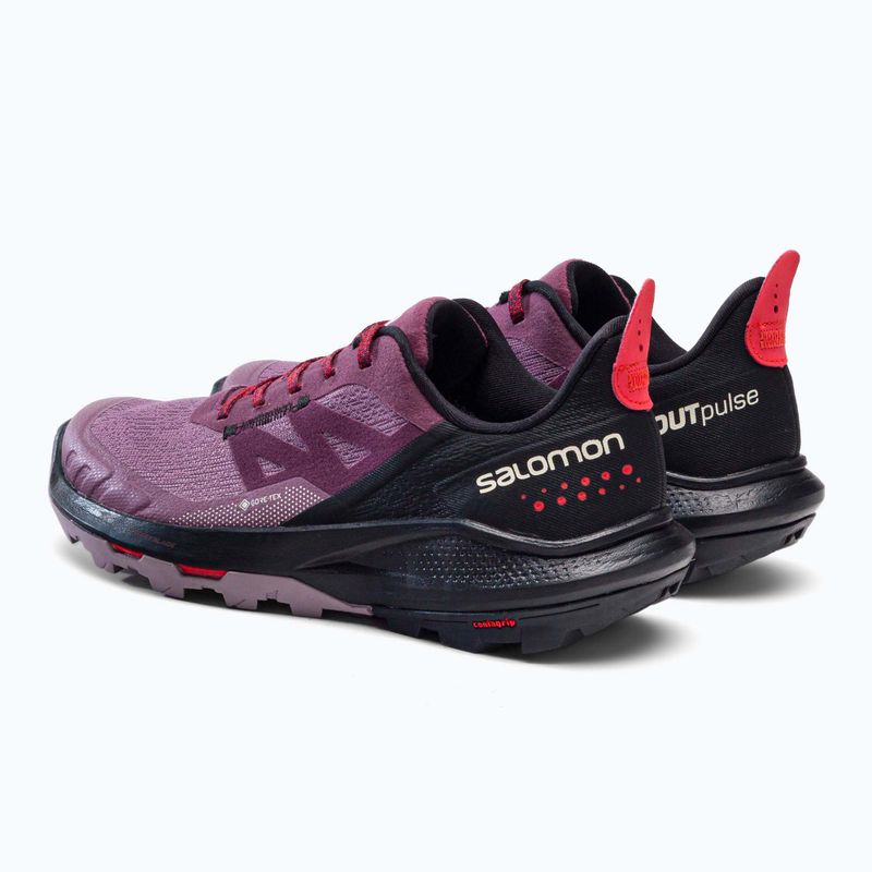 Trekkingschuhe Damen Salomon Outpulse GTX violett L416897 3