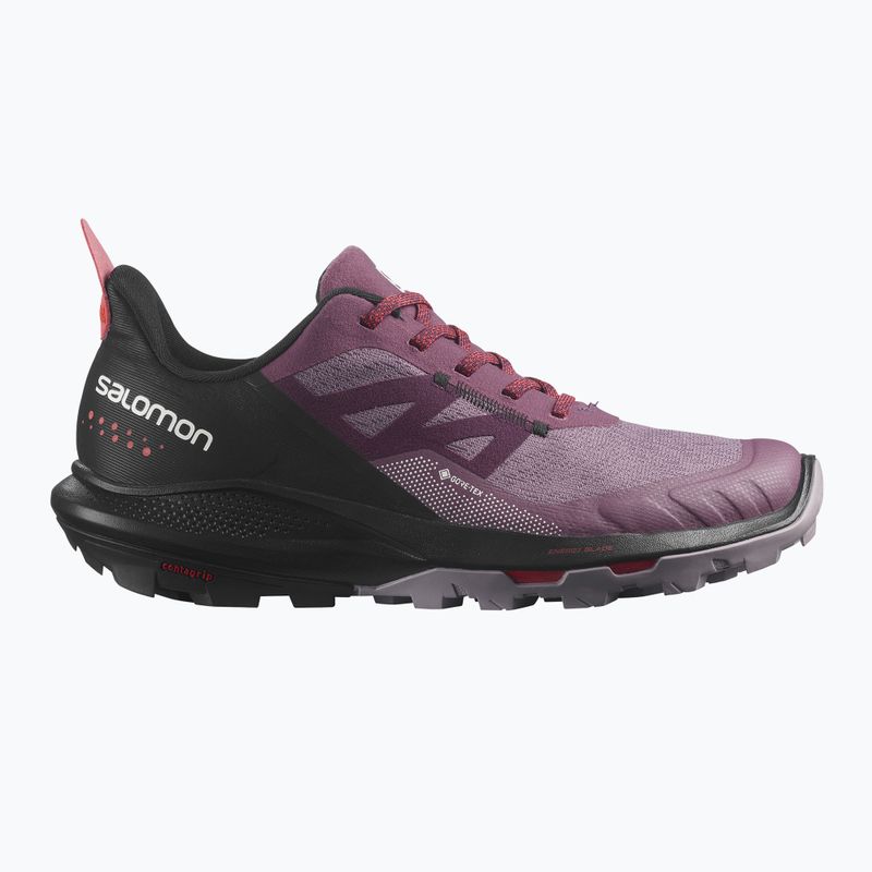 Trekkingschuhe Damen Salomon Outpulse GTX violett L416897 10