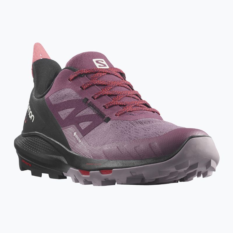 Trekkingschuhe Damen Salomon Outpulse GTX violett L416897 12