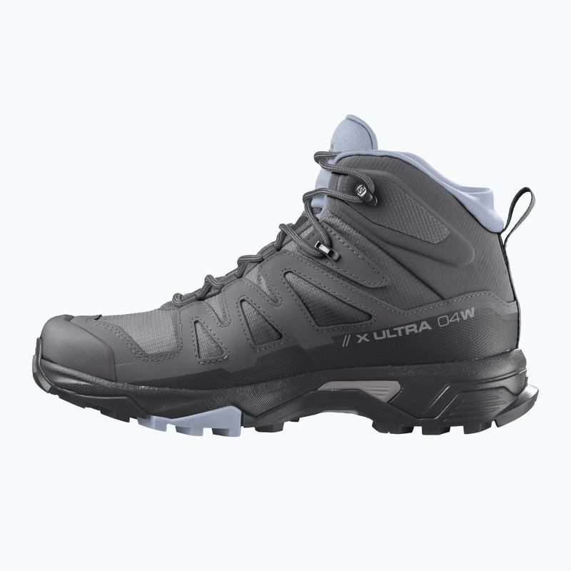Damen-Trekkingschuhe Salomon X Ultra 4 Mid GTX magnet/schwarz/zen 13