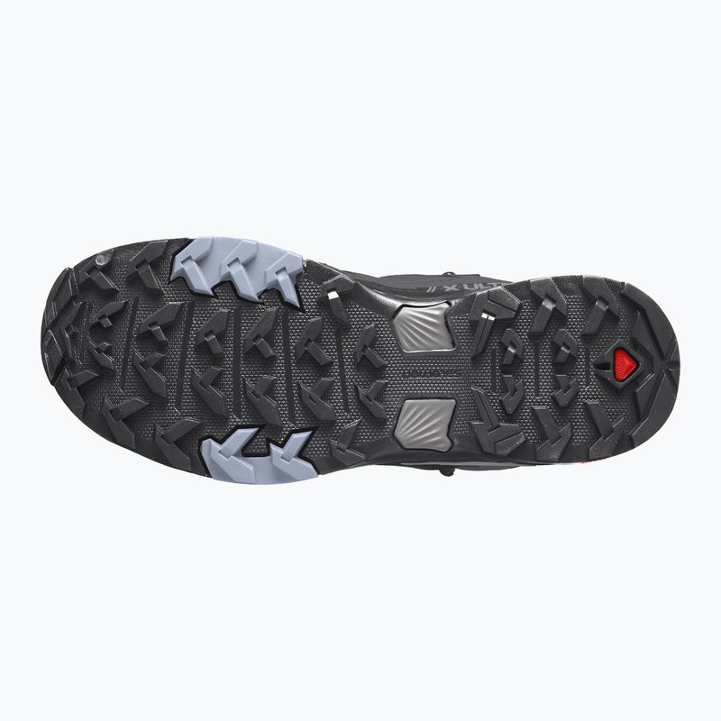 Damen-Trekkingschuhe Salomon X Ultra 4 Mid GTX magnet/schwarz/zen 15