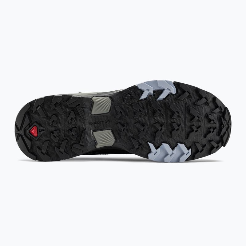 Damen-Trekkingschuhe Salomon X Ultra 4 Mid GTX magnet/schwarz/zen 5