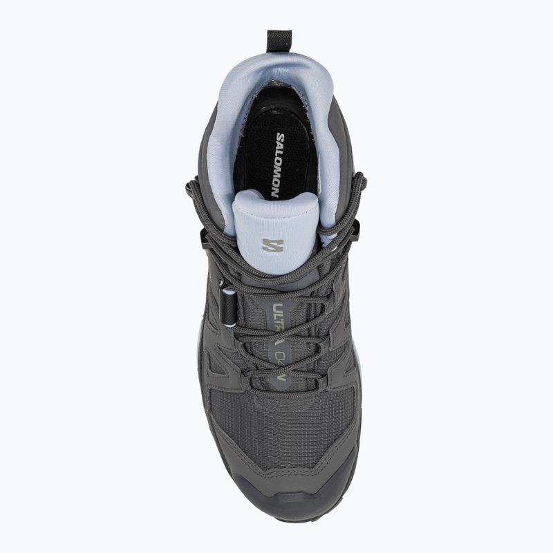 Damen-Trekkingschuhe Salomon X Ultra 4 Mid GTX magnet/schwarz/zen 6