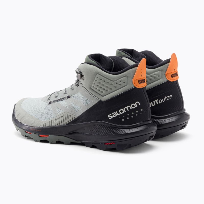 Trekkingschuhe Herren Salomon Outpulse Mid Gore-Tex grün-schwarz L415889 3