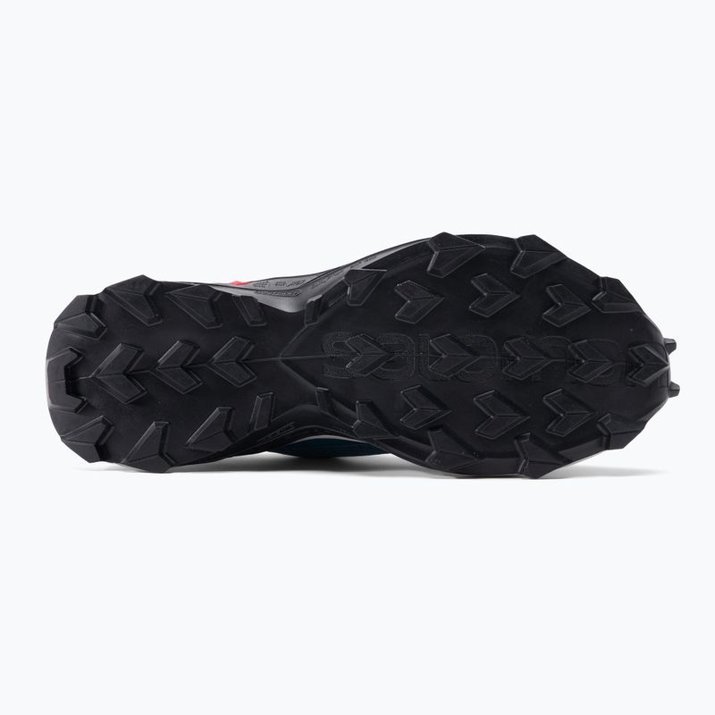 Laufschuhe Trail Herren Salomon Alphacross 3 blau L415997 4