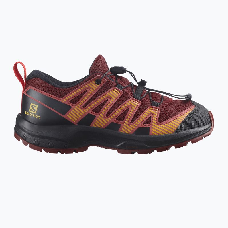 Laufschuhe Trail Kinder Salomon XA Pro V8 dunkelrot L416138 11