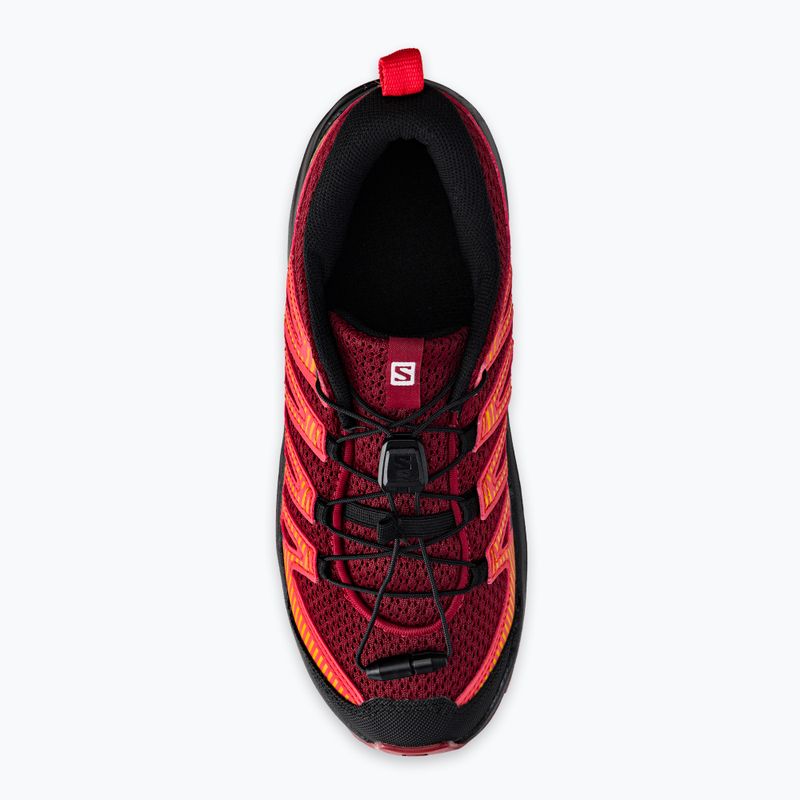 Laufschuhe Trail Kinder Salomon XA Pro V8 dunkelrot L416138 6