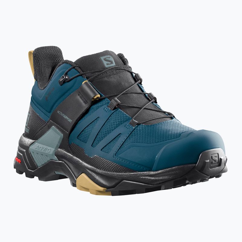 Trekkingschuhe Herren Salomon X Ultra 4 GTX blau L41623 12