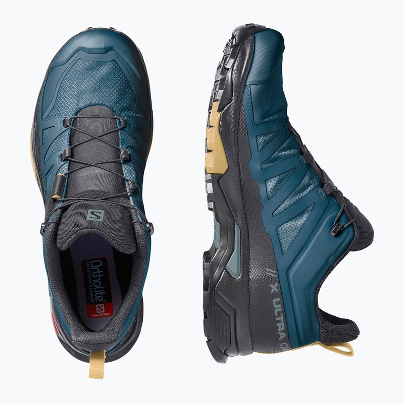 Trekkingschuhe Herren Salomon X Ultra 4 GTX blau L41623 14