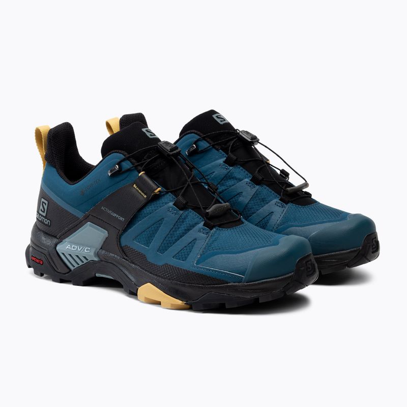 Trekkingschuhe Herren Salomon X Ultra 4 GTX blau L41623 5