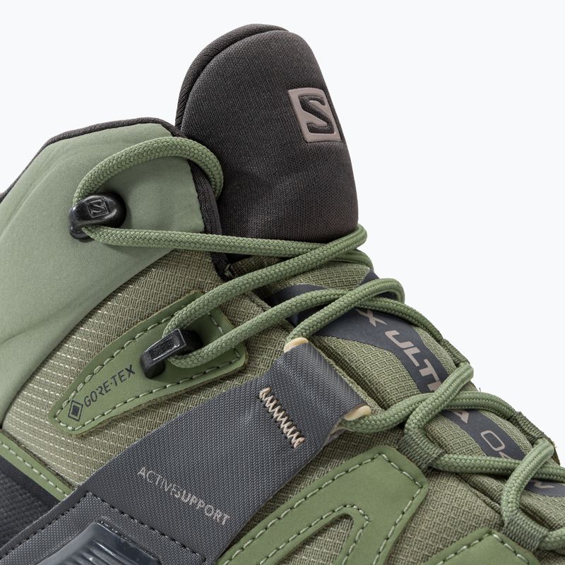 Trekkingschuhe Damen Salomon X Ultra 4 MID GTX grün L416251 9