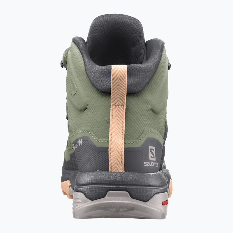 Trekkingschuhe Damen Salomon X Ultra 4 MID GTX grün L416251 14