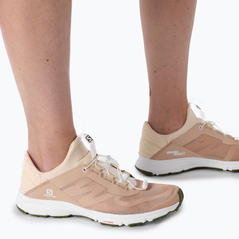 Damen Wasserschuhe Salomon Amphib Bold 2 beige L41618 3