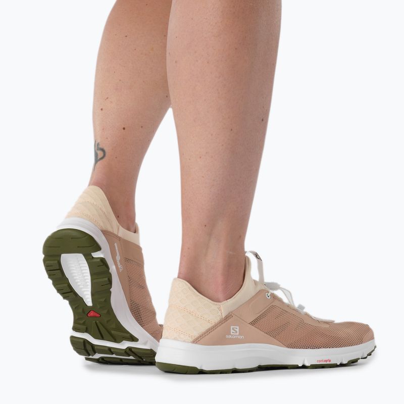 Damen Wasserschuhe Salomon Amphib Bold 2 beige L41618 4