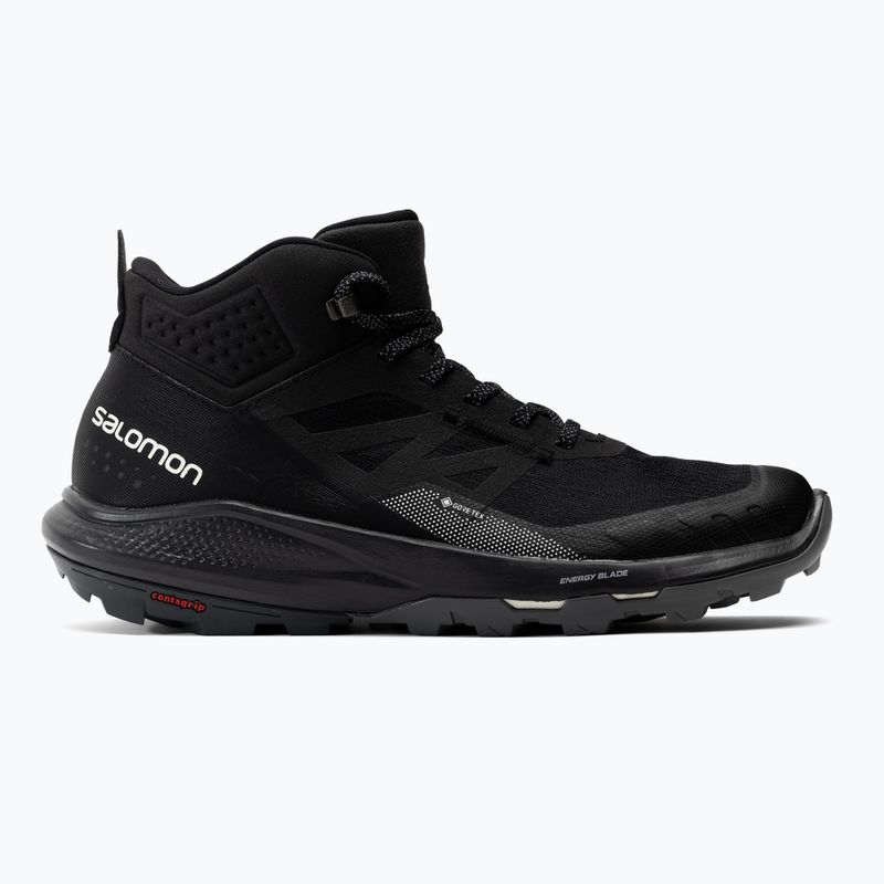 Trekkingschuhe Herren Salomon Outpulse MID GTX schwarz L415888 2