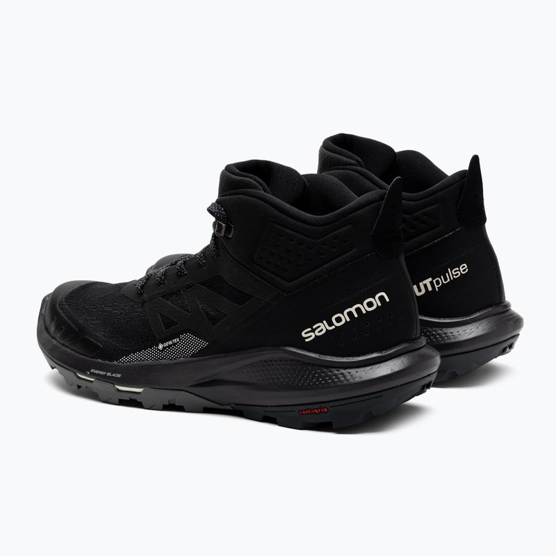 Trekkingschuhe Herren Salomon Outpulse MID GTX schwarz L415888 3