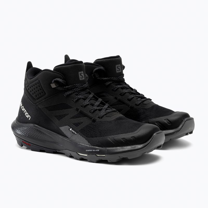 Trekkingschuhe Herren Salomon Outpulse MID GTX schwarz L415888 5
