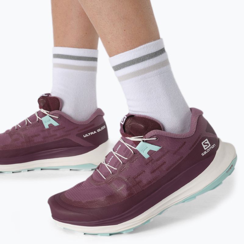 Laufschuhe Damen Salomon Ultra Glide violett L415987 11
