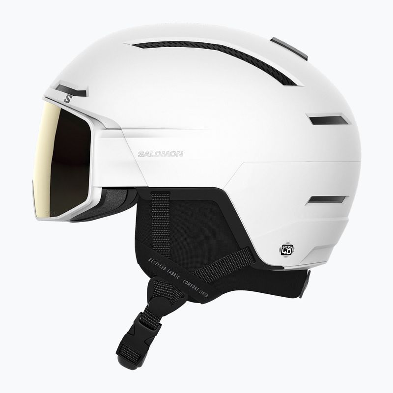Skihelm Salomon Driver Pro Sigma S3 weiß L47118 12
